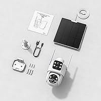 TKENPRO Dual Lens Solar Security Camera — image 9