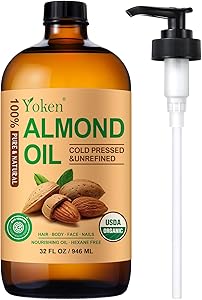 Yoken Organic Almond Oil 32 fl oz Review
