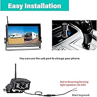Nuoenx 10″ Wireless Backup Camera System W102 — image 2