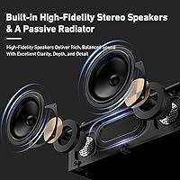 MYKESONIC YY1632BK Bluetooth Vinyl Turntable — image 5