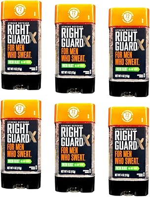 Right Guard RGX Defense 5 Antiperspirant Gel, Fresh Blast, 4oz