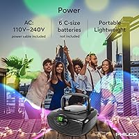 Philco PBB2005BT-BK Boombox Portable CD Player with Bluetooth — image 6