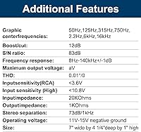 TOPSTRONGGEAR TSG7EQ 7-Band Car Audio Equalizer — image 6