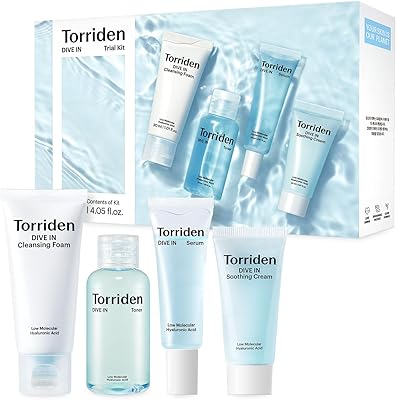 Torriden DIVE IN Trial Kit 4-Step Skincare Set