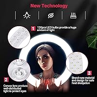 EOTO LIGHT 19-inch LED Ring Light with Tripod — image 6