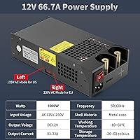 MYSWEETY 12V Power Supply 1000W — image 5