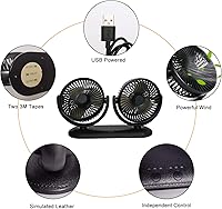 TriPole DC201 Dual Head Car Fan — image 7