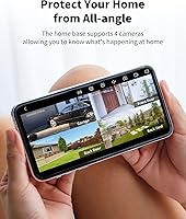 Aume JA-D300 Wireless Solar Security Cameras 2-Cam Kit — image 3