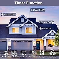 XENON ZigBee Power Strip Surge Protector with USB-C, 4 Outlets — image 6