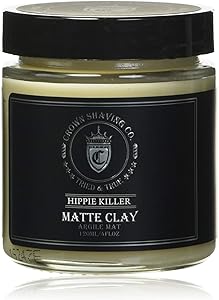 Crown Shaving Hippie Killer Matte Styling Clay, 120mL Review