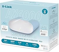 D-Link M60 AX6000 WiFi 6 Mesh Router — image 1