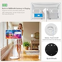 OFD 21.5-inch Portable TV on Wheels — image 5