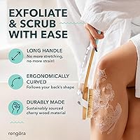 rengöra Long Handled Back Scrubber for Shower — image 2