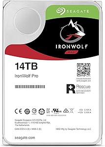 Seagate IronWolf Pro 14TB NAS Internal Hard Drive