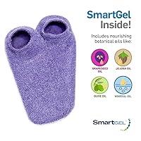 NatraCure Moisturizing Gel Booties and Gloves Set - Lavender — image 5