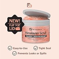 M3 Naturals Himalayan Salt Scrub with Collagen and Stem Cells, 16 fl oz — image 6