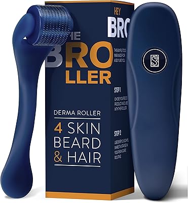 SQIN BLOOM Derma Roller for Face and Beard - 0.3mm