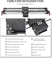 Zecti Motorized Camera Slider 47″ — image 3