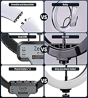 Zecti 18″ Ring Light Kit with 82″ Stand — image 6