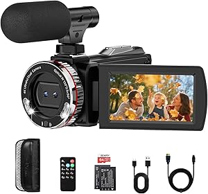 ZIMOCE HDV900PRO 4K Camcorder Review