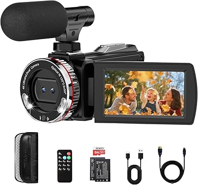 ZIMOCE HDV900PRO 4K Camcorder