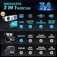 ROCWARE RC08 2K Webcam — image 2