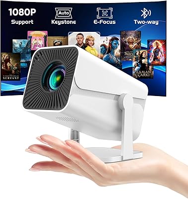 NUTROMO Mini Projector with Bluetooth