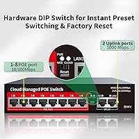 STEAMEMO 8-Port PoE+ Switch 120W — image 3