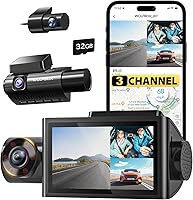 WOLFBOX i07 3 Channel Dash Cam — image 1