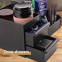 Decorcode Black Vanity Organizer with Drawers — image 3