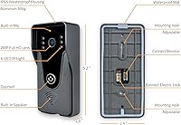 AMOCAM Wireless IP Video Doorbell Intercom System — image 7