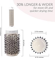 Mr Big Hair Brush, Extra Long and Wide Round Hair Brush — image 3