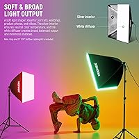NEEWER RGB Softbox Lighting Kit NK800 — image 2