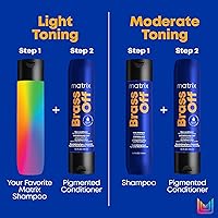 Matrix Brass Off Toning Blue Shampoo 10 oz — image 6