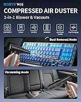 BOBYE W16 Electric Compressed Air Duster & Keyboard Cleaner — image 3