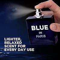NovoGlow Blue De Paris For Men 3.4oz Eau De Toilette — image 5
