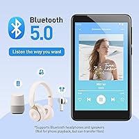 AGPTEK T08X 96GB MP3 Player with Bluetooth and WiFi — image 5