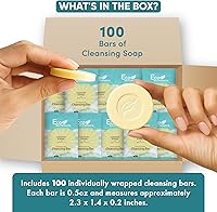 Eco Botanics Travel-Size Cleansing Bars, 0.5 oz (Case of 100) — image 3
