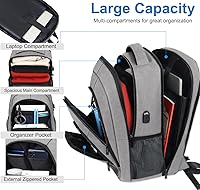 BOOEUDI Travel Laptop Backpack 17 Inch — image 2