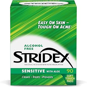 Stridex Sensitive Acne Pads, 90-Count (Pack of 3) Review