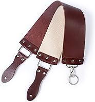STAMESKY Razor Strop - Brown Personalized Latigo Leather Straight Razor Strop — image 2