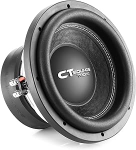 CT Sounds TROPO-10-D4 10″ Dual 4 Ohm Car Subwoofer