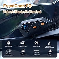 FreedConn FG Motorcycle Helmet Bluetooth Headset — image 2