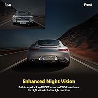 Z-Edge R1 WiFi Dash Cam Front and Rear — image 4