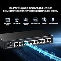 Binardat G10-082G 10-Port Gigabit Ethernet Switch — image 2