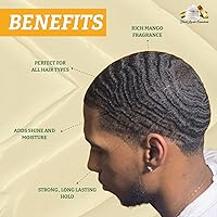 Black Lavish Essentials Money Mango 360 Wave Pomade, 8oz — image 6