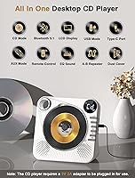 Greadio CD-BT01 Desktop Bluetooth CD Player — image 2