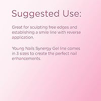 Young Nails Synergy Gel Hard Builder Gel, Clear, 15g — image 4