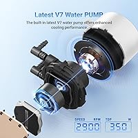 ID-COOLING FX360 PRO White Liquid CPU Cooler — image 3