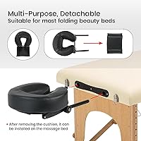 TRENDBOX Face Down Tabletop Massage Kit Adjustable Headrest Pillow — image 8